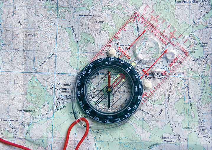 Dominando la naturaleza con Mapas y brújulas